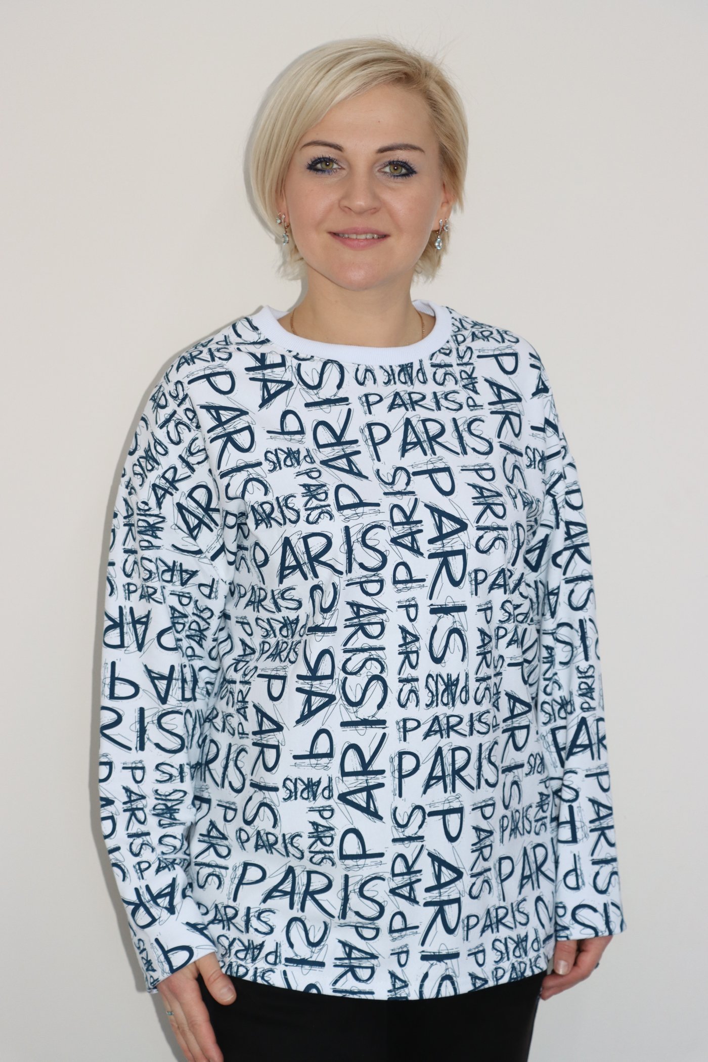 Кофты, Блузки из хлопка из хлопка, кофта, блузка,свитшот,лонгслив (арт. Л1323.2) — фото 1