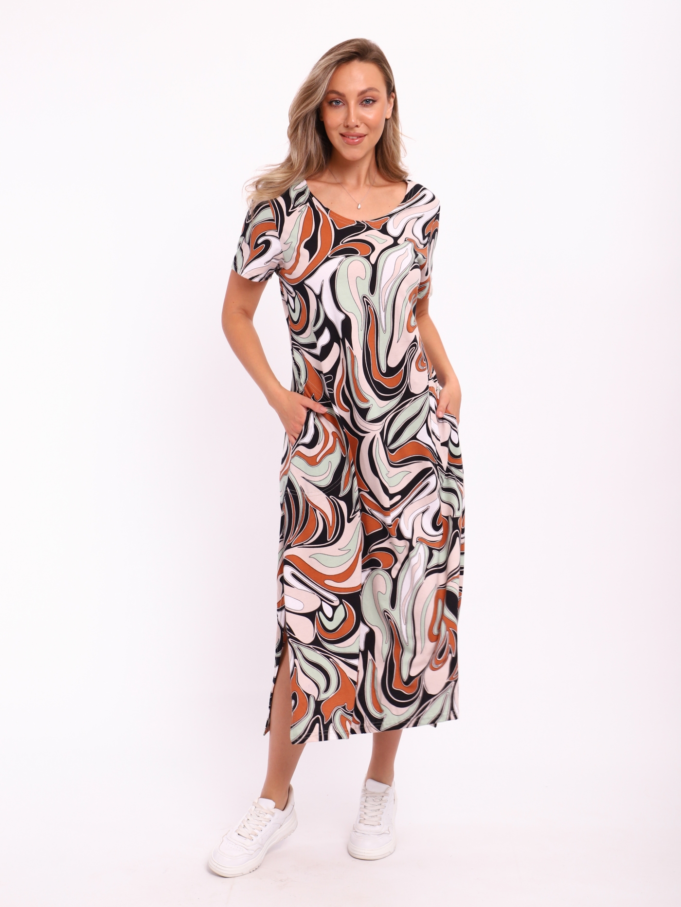 Платье женское из хлопка