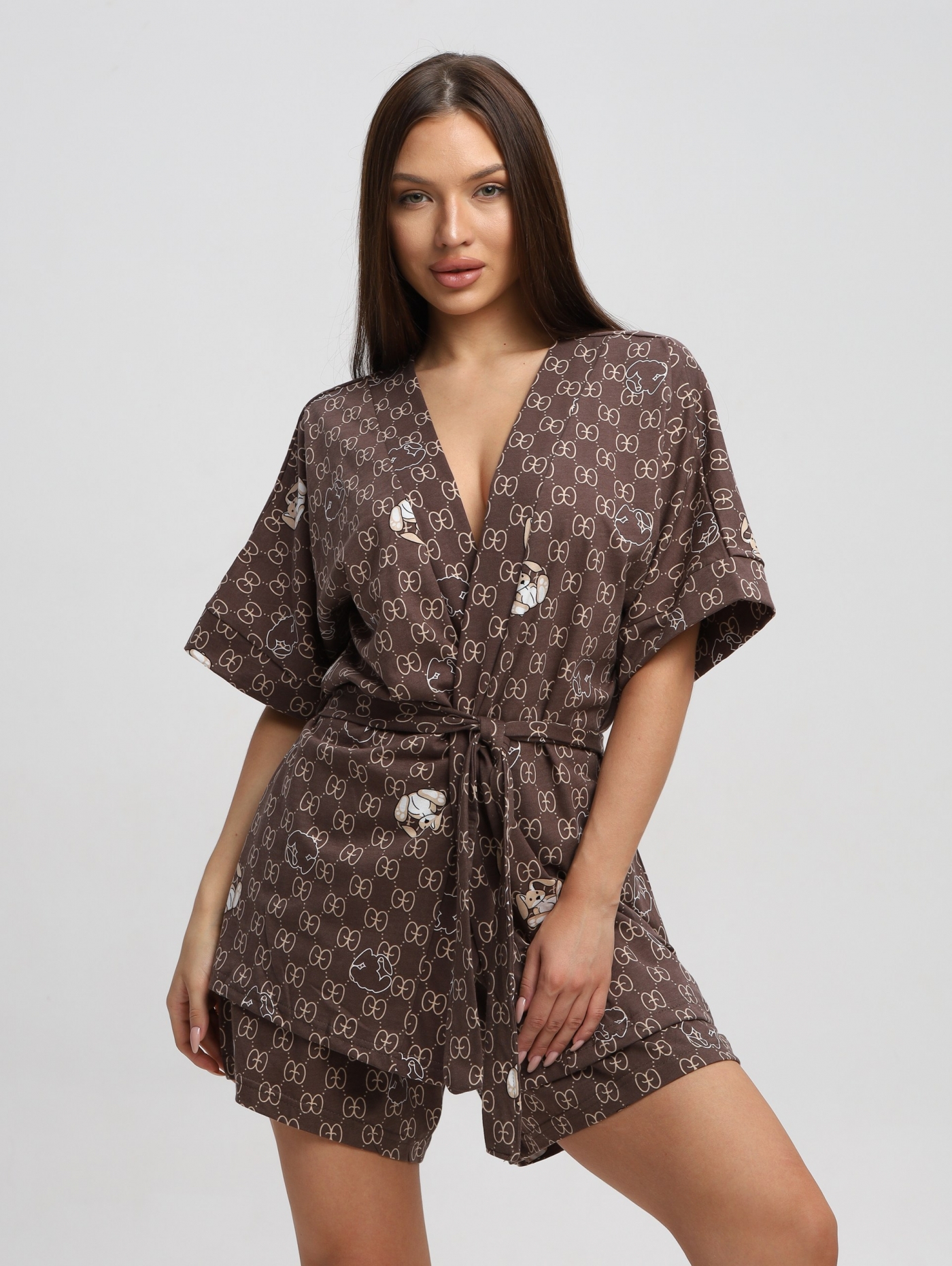 Костюм женский из хлопка